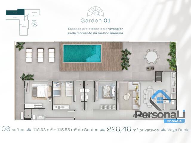 #TM109 - Apartamento para Venda em Guaratuba - PR